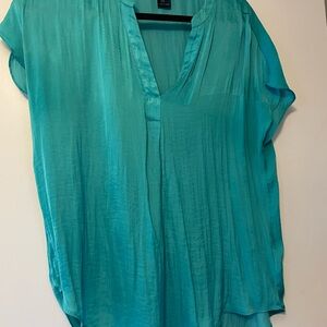 RACHEL Rachel Roy Vibrant Seafoam Green Blouse